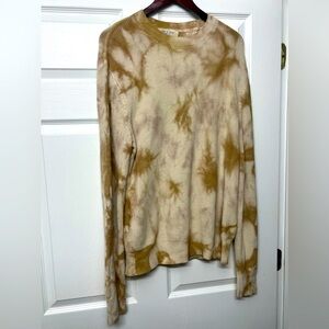 Rag&Bone Dexter Tie Dye Sweater; Sand; Size L